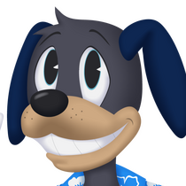 Profile picture of a dog from Toontown